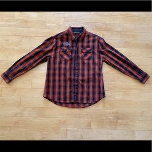 Harley-Davidson Plaid Shirt